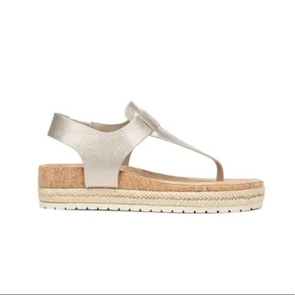 NWT VINCE Flint 2 Espadrille Sandal in Moonstone - Picture 4 of 9